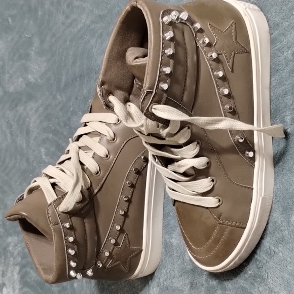 Studded Ccocci high tops, size 7. - Picture 2 of 5